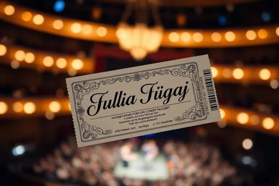 Ceny biletów na Julię Żugaj: Od 109 zł do VIP! Sprawdź, co wybrać