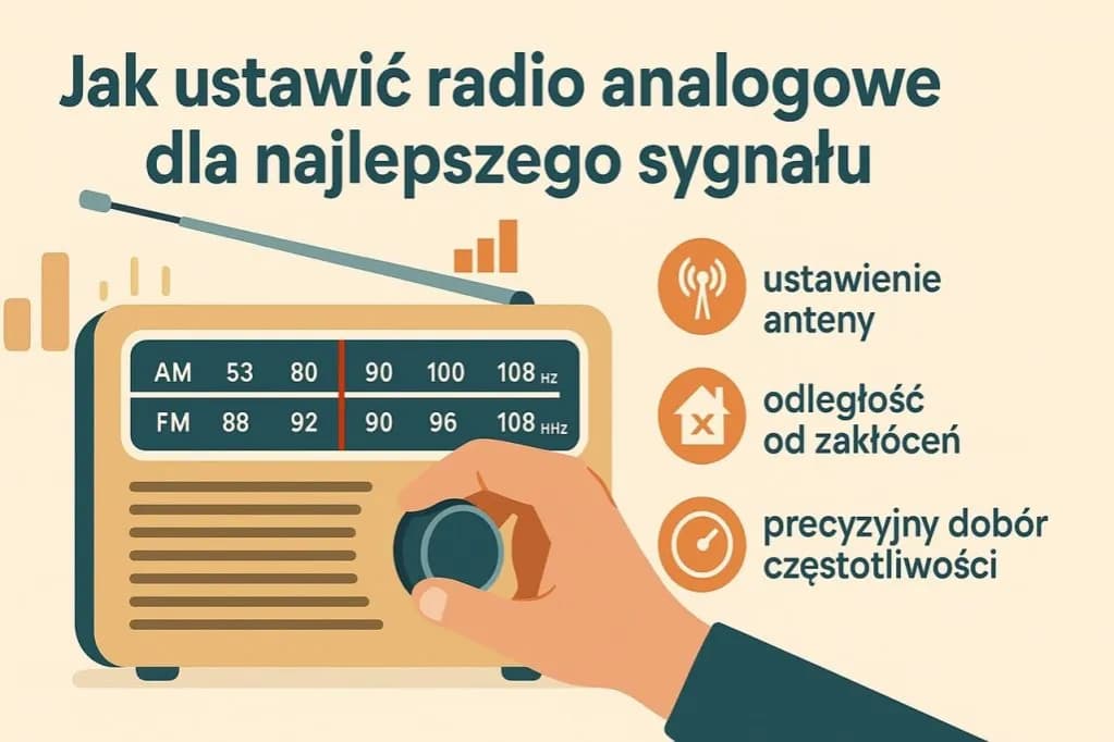 Jak wzmocnić sygnał radia FM? Czysty odbiór bez szumów!
