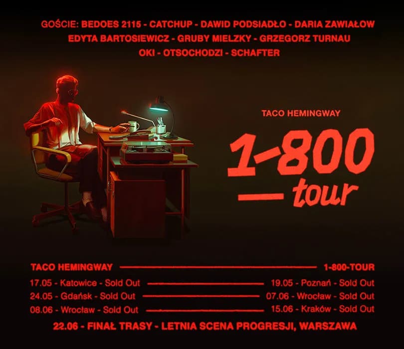 Ile trwa koncert Taco Hemingwaya? Planuj wieczór krok po kroku!